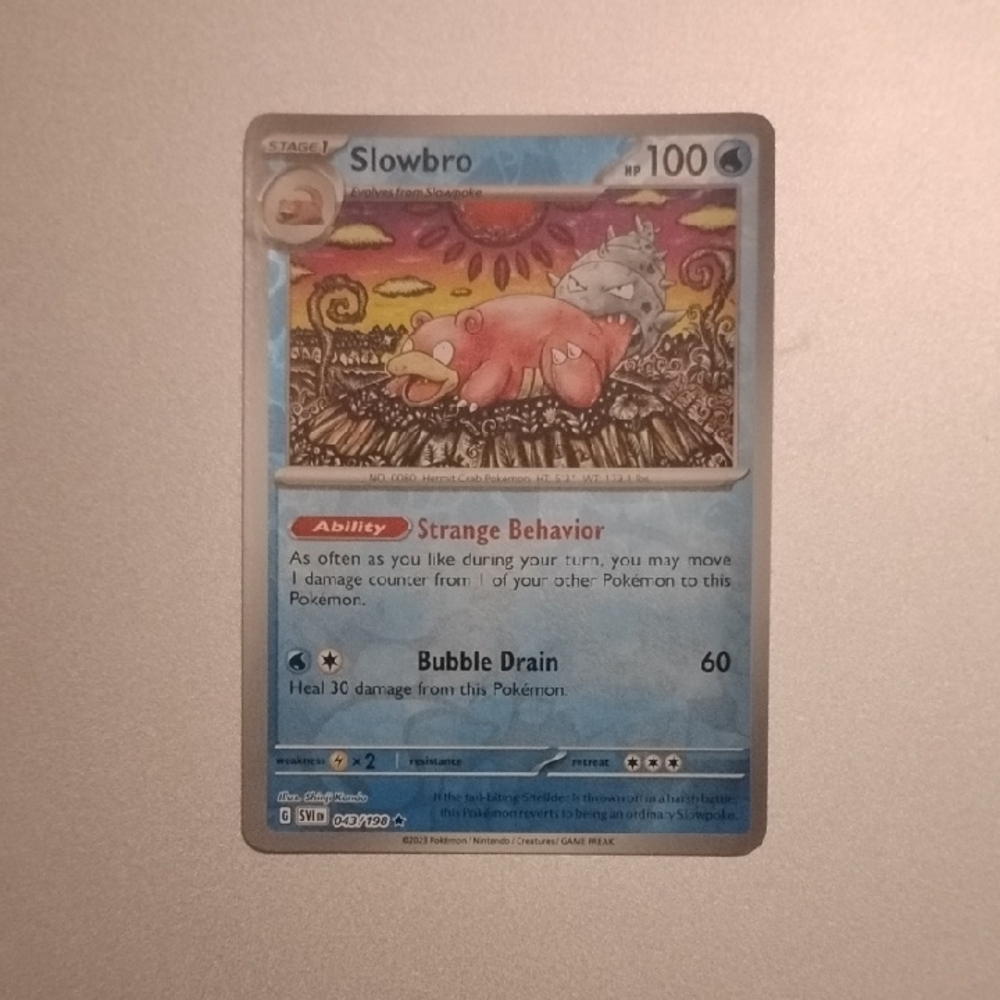Slowbro Pokémon Card